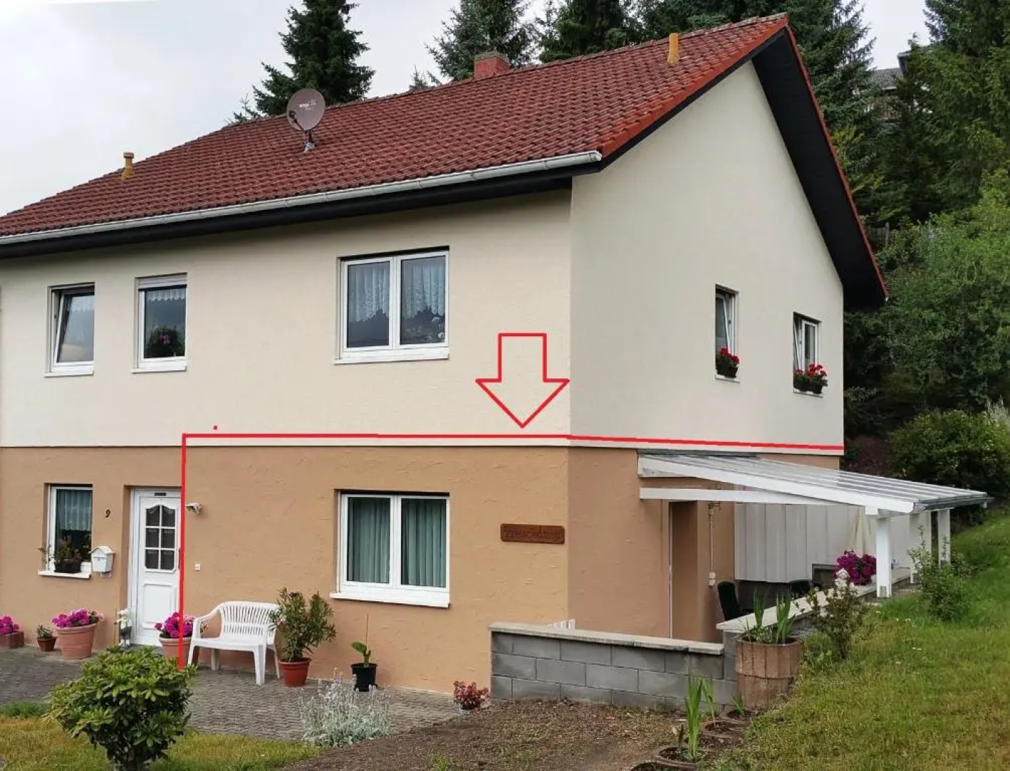 Fewo Mit Terrasse - Apartment with Terrace