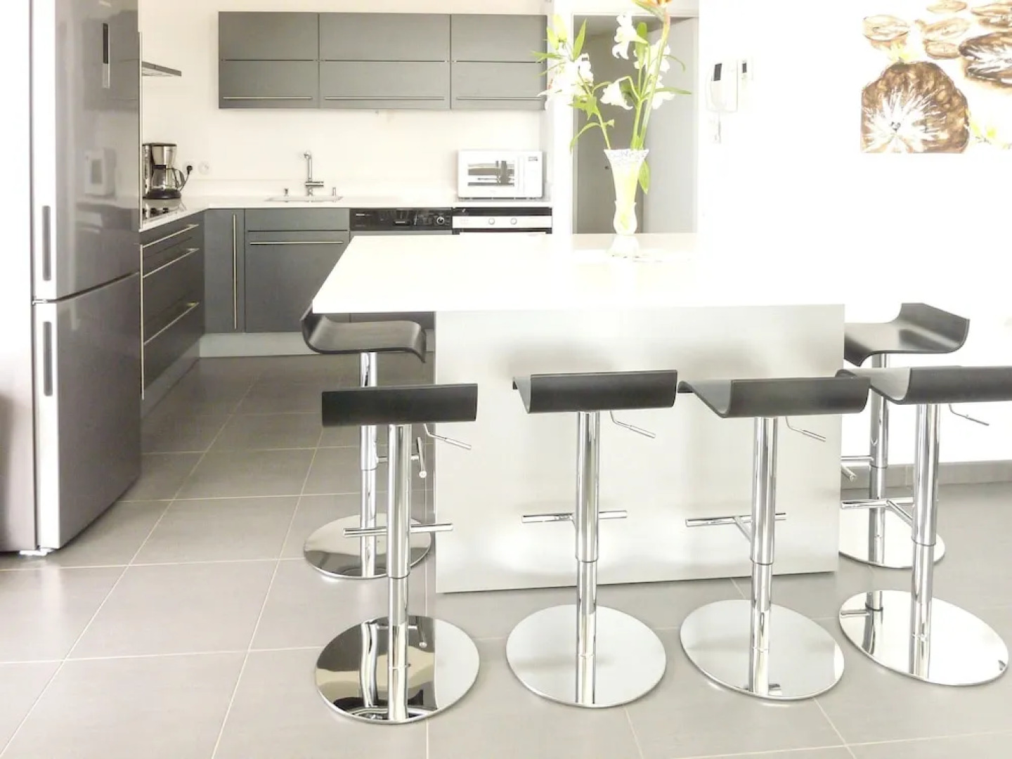 Apartment With 4 Bedrooms in Canet-en-roussillon, With Wonderful sea V