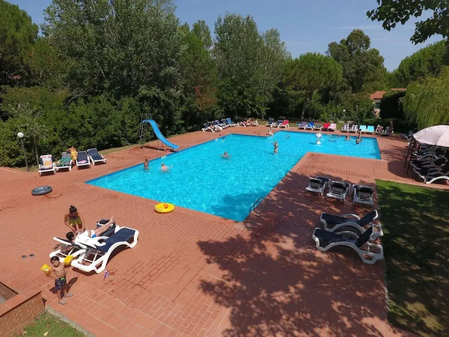 Semi Detached Bungalow with AC near Coast of Tuscany