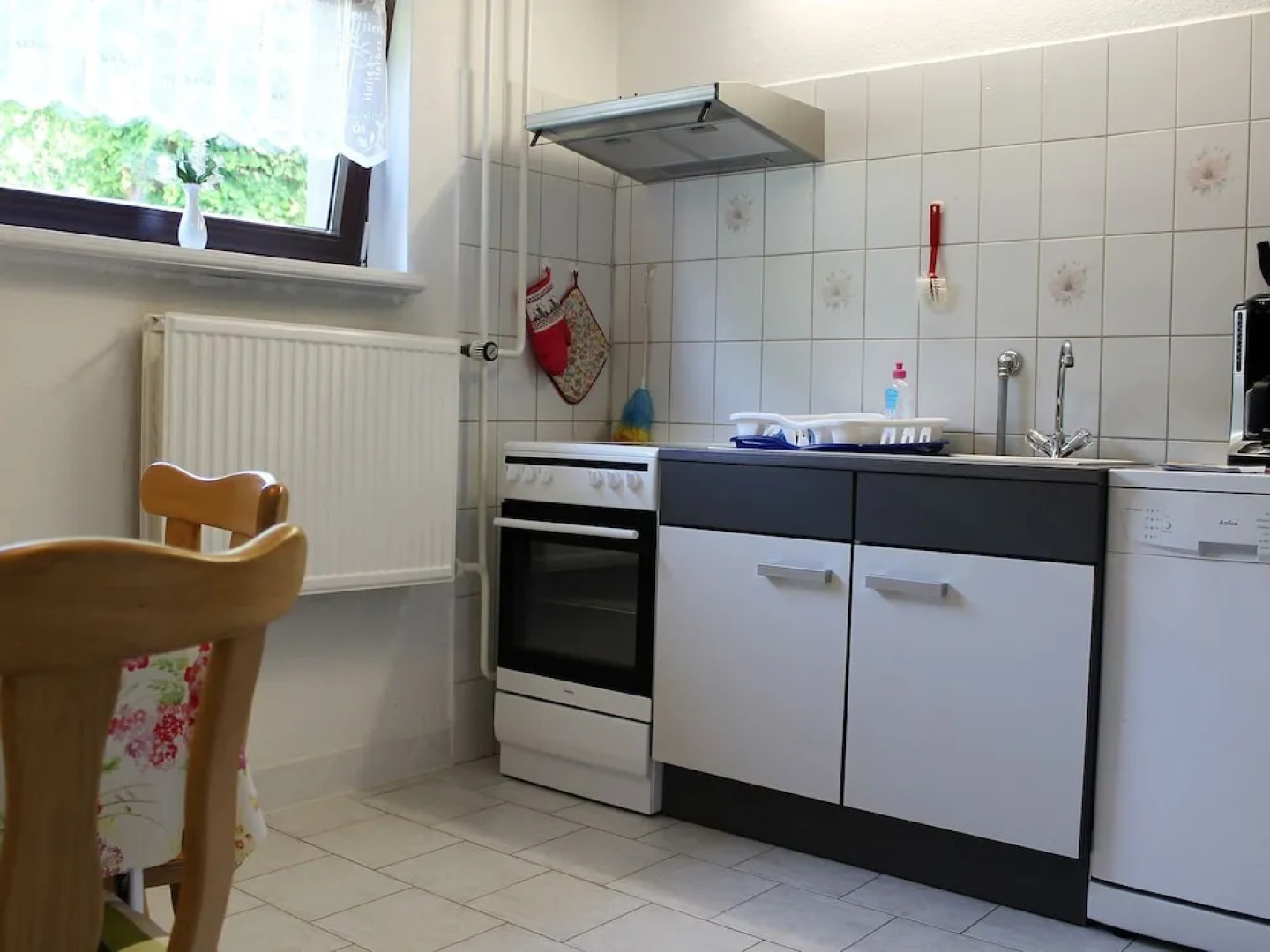 Apartment in Zierow With Garden, Roofed Terrace and Barbecue