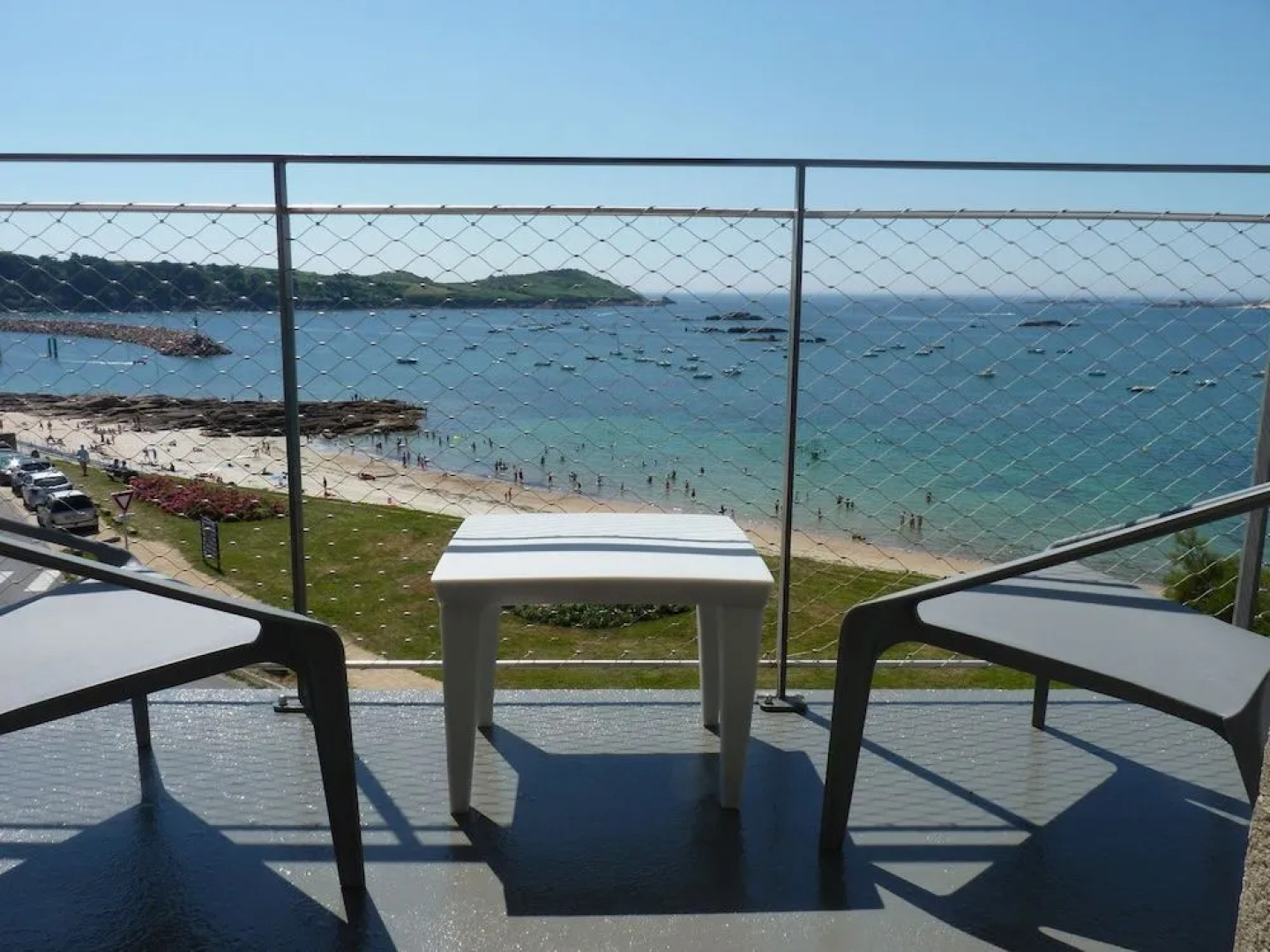 Pavillon de la plage