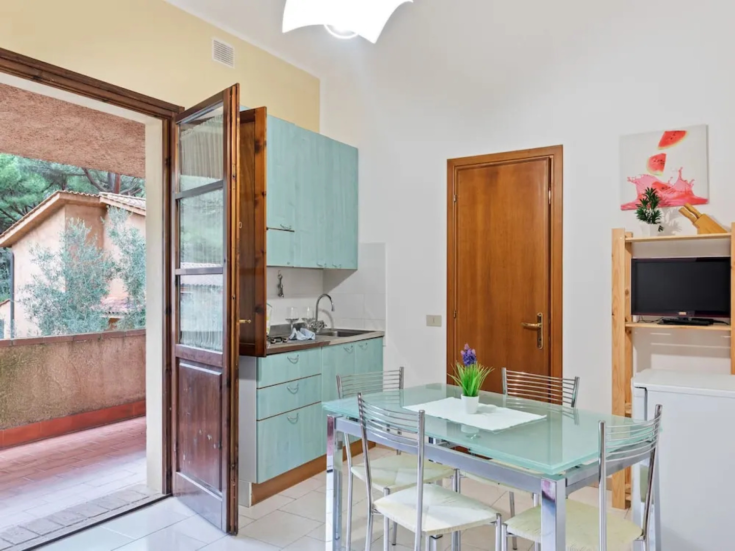 Sunlit Holiday Home in Guardistallo With Swimming Pool