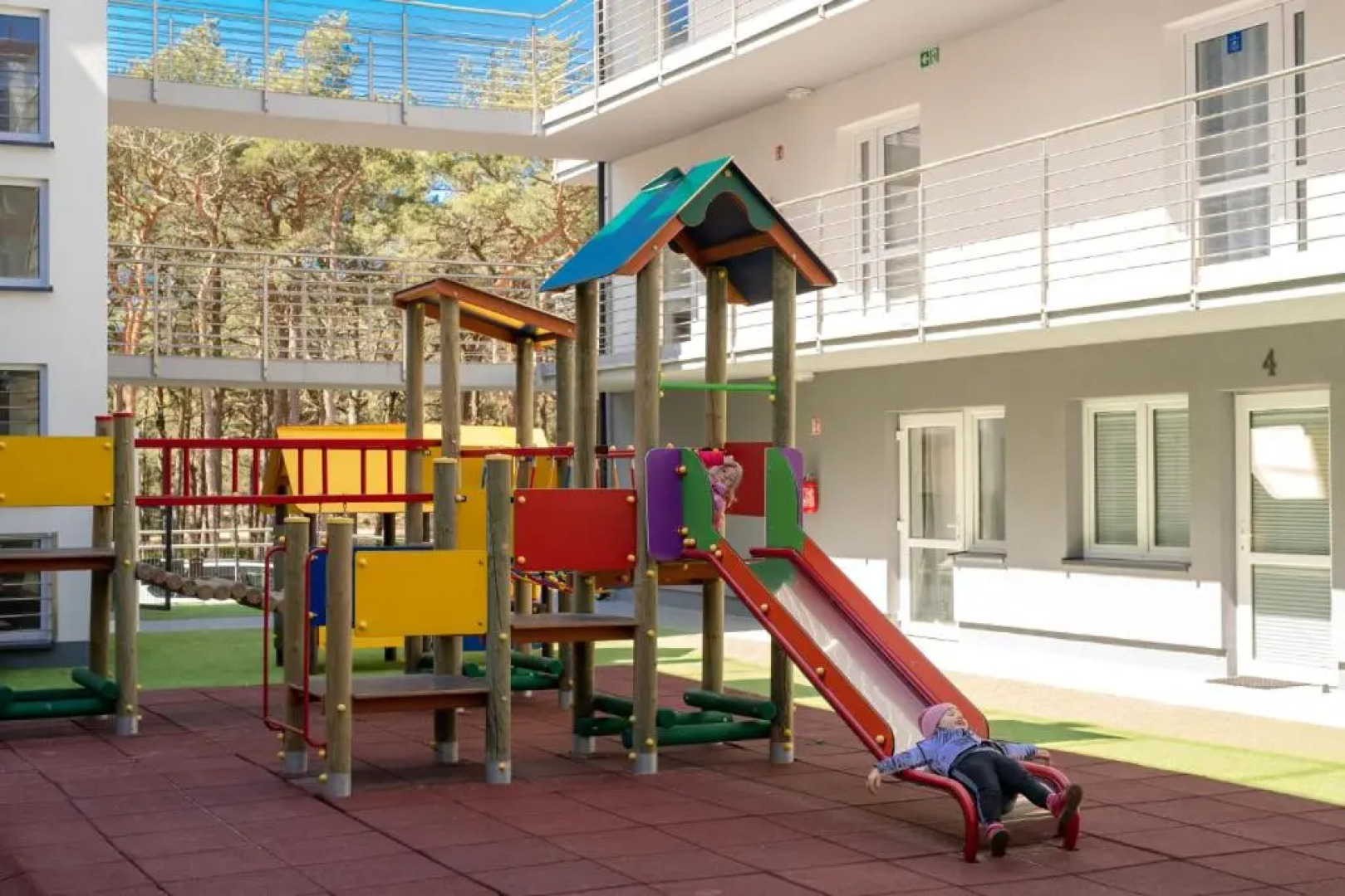 Blue Marine Apartament 19 z tarasem