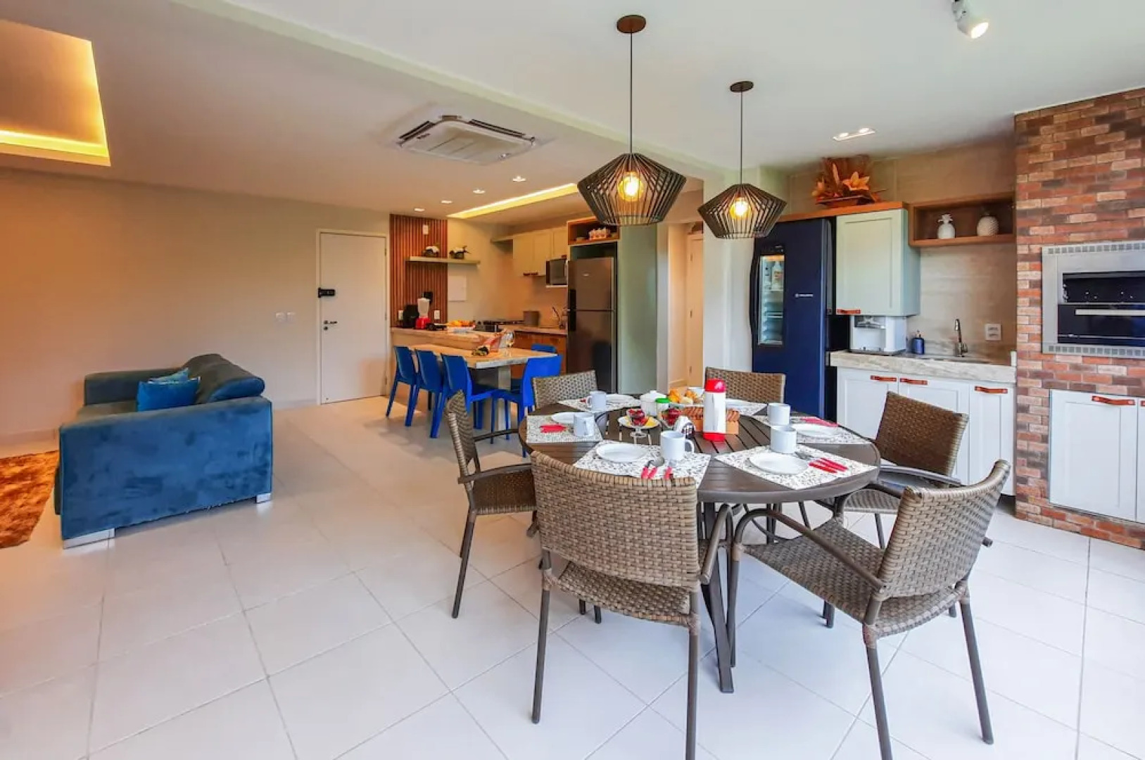 VG Sun Pé na Areia Luxuoso Térreo Gourmet 8 pessoas By DM Apartments