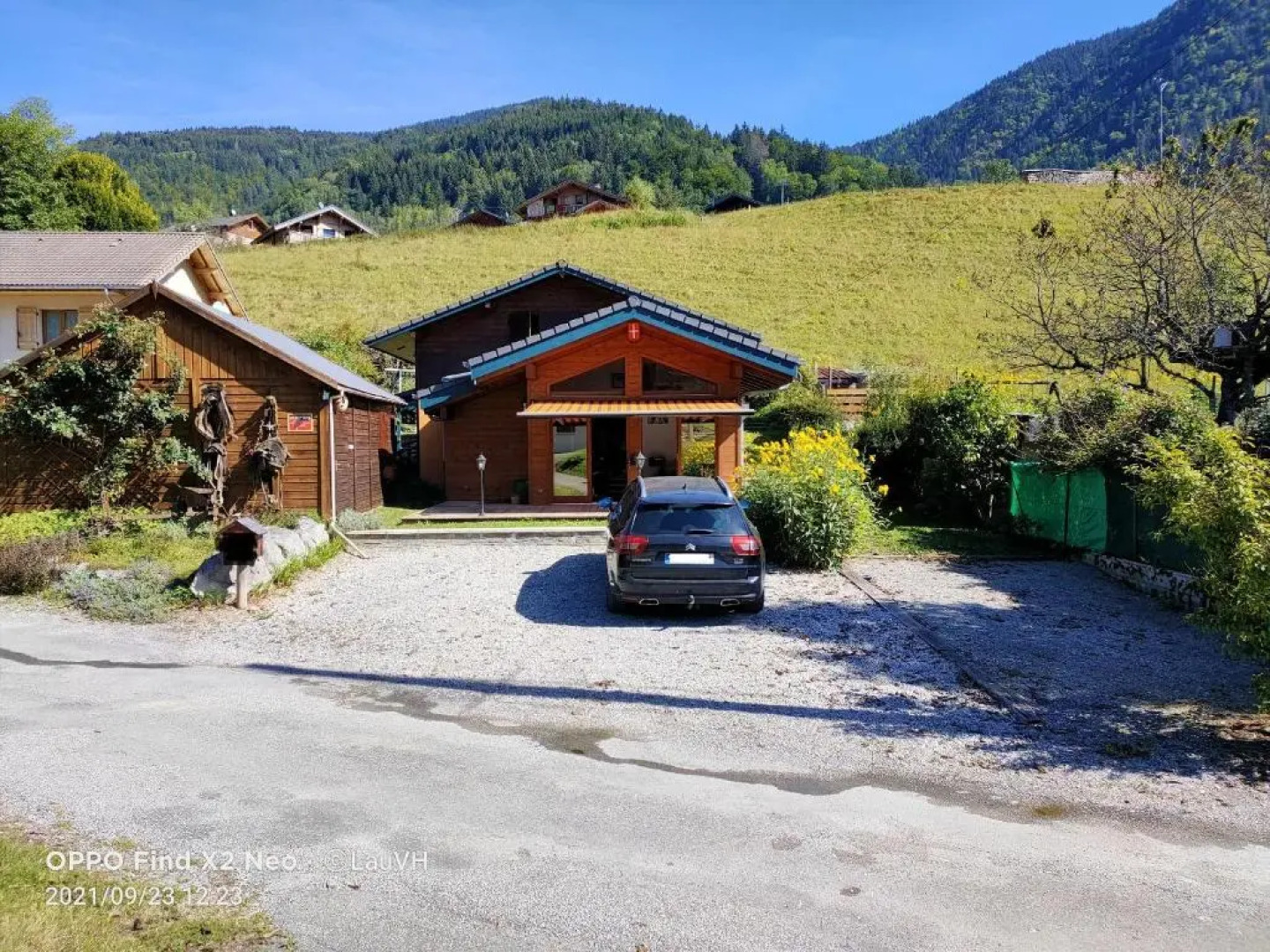 Chalet de 3 chambres avec jacuzzi jardin et wifi a Le Biot a 7 km des pistes
