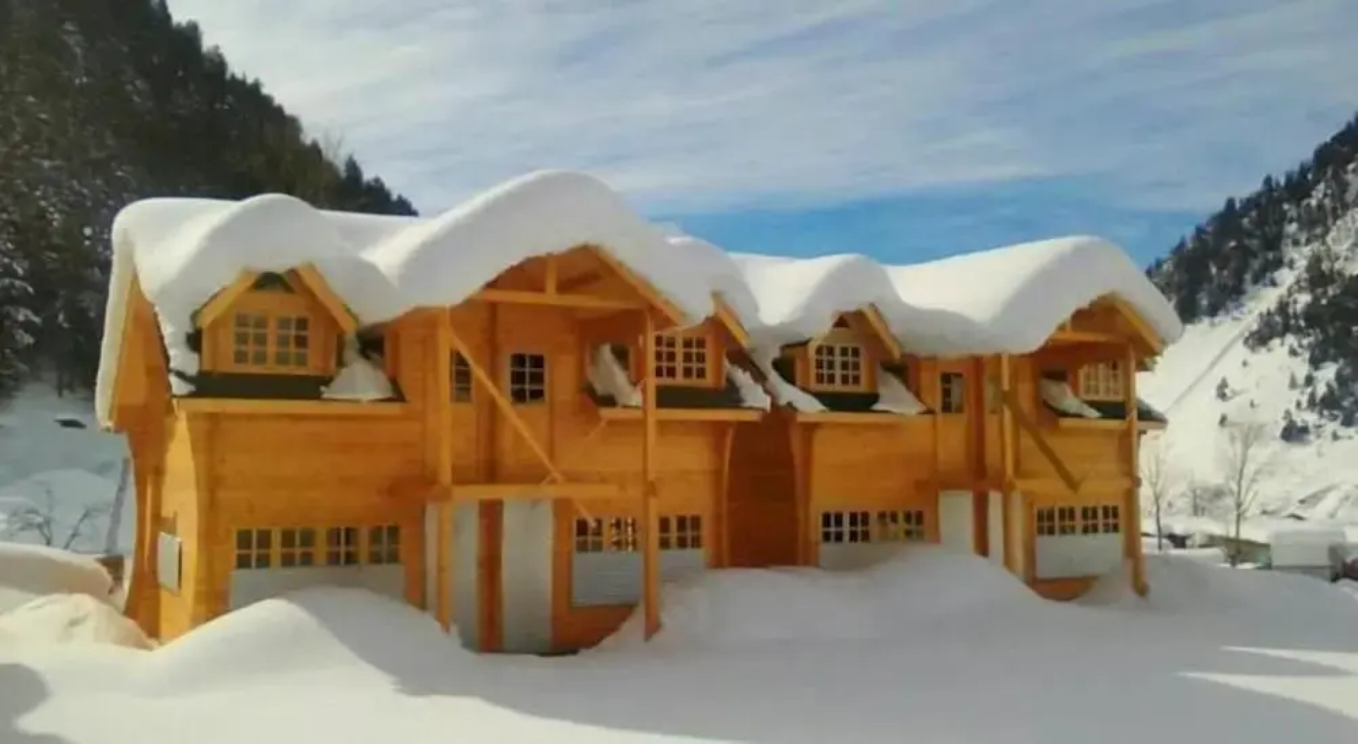 Swiss Wood Cottages