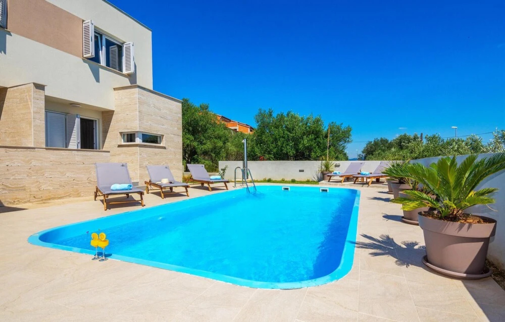 Beautiful Home in Posedarje With 4 Bedrooms, Wifi and Outdoor Swimming Pool