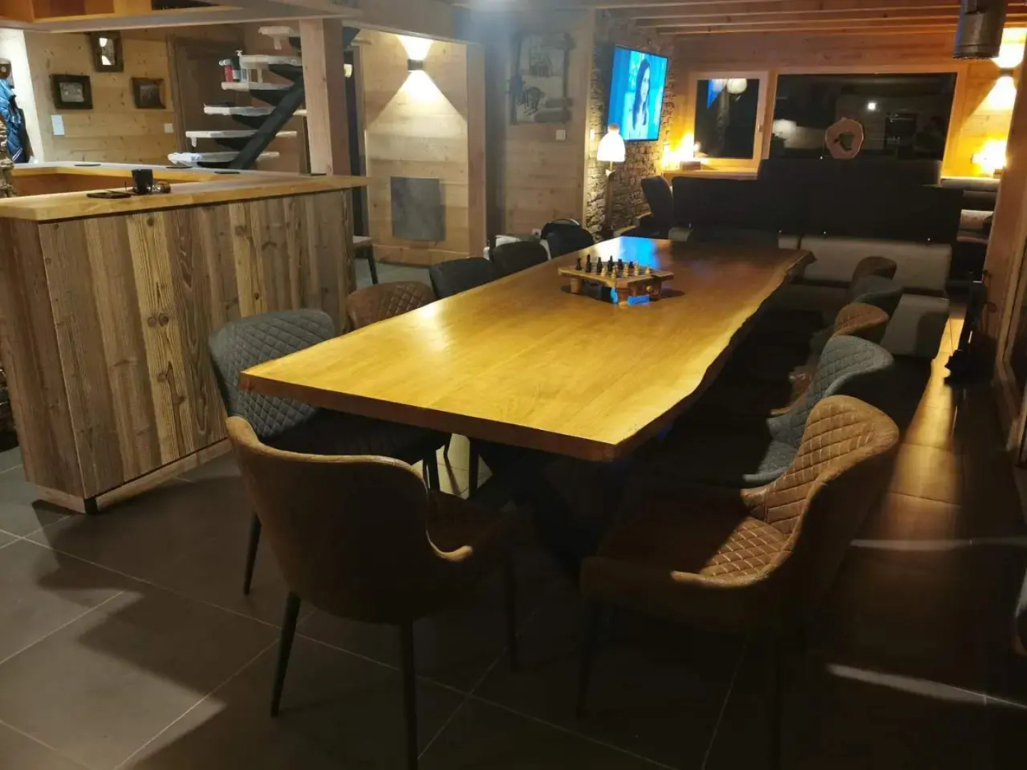 Nouveau Chalet M.META 12 pers sauna,jacuzzi,billard