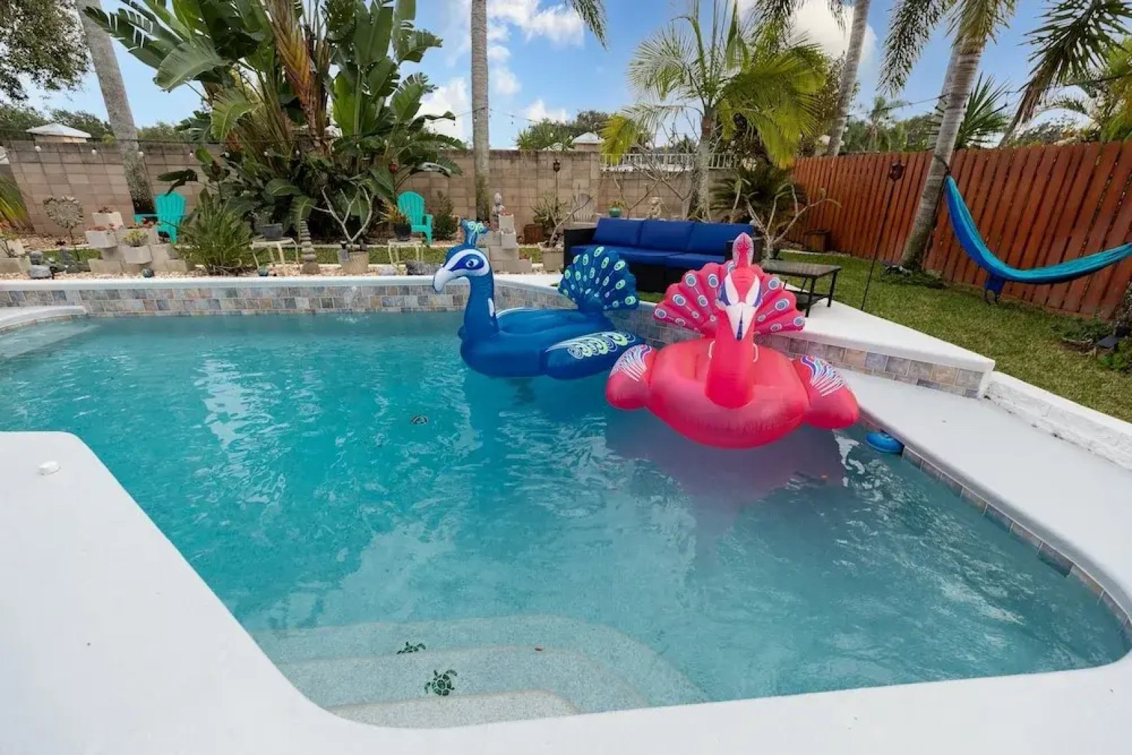 Gorgeous Urban Oasis W/hot Tub, Heated Pool And Private Movie Theater 3 Bedroom Home by RedAwning