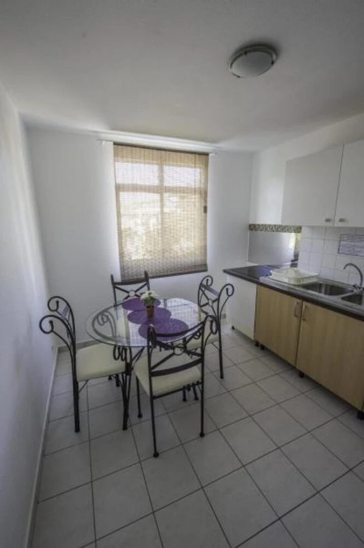 Apartment With one Bedroom in Le Gosier, With Wonderful sea View, Encl
