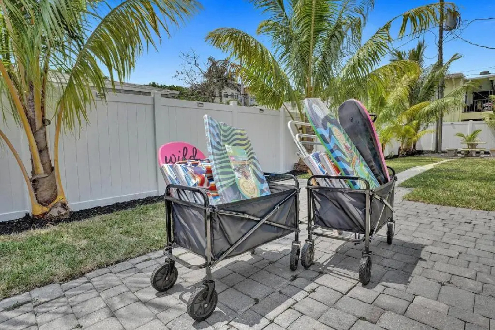 Remodeled Deerfield Beach House 2 Blocks To Beach Laundry Full Kitchen Private Fenced Yard Pets OK