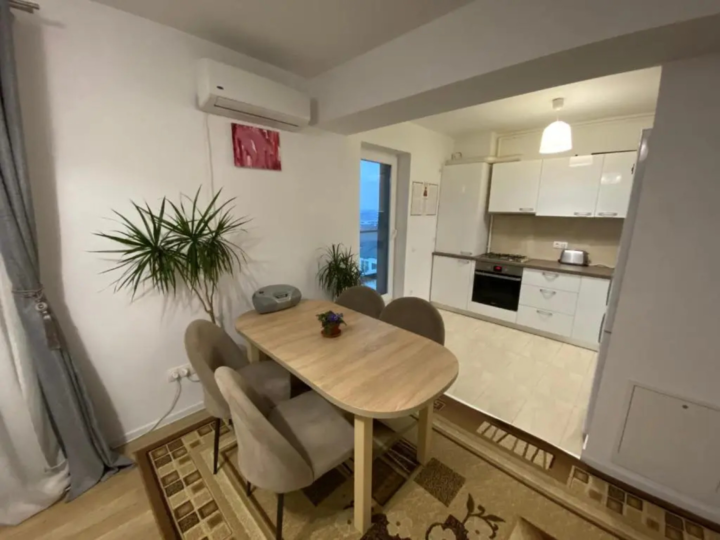 New building with private parking, big balcony and a stunning view