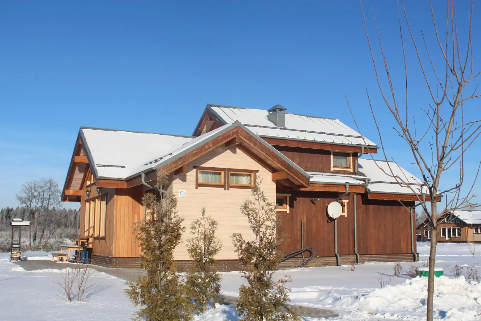 Коттедж А4 на базе отдыха Новинки Парк