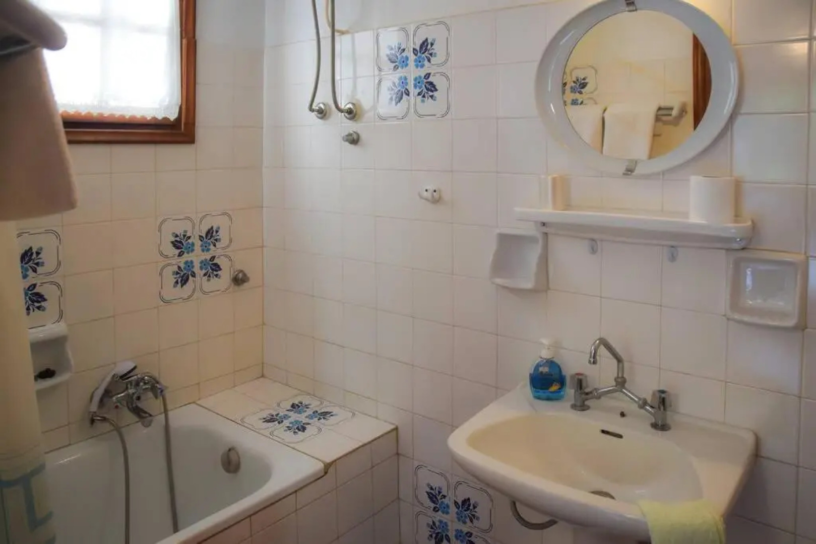 Apartment in summer house with large balcony