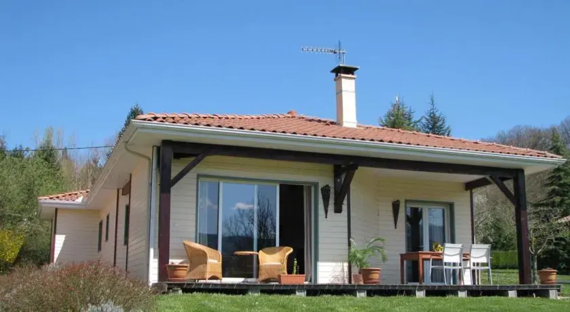 Maison bois dans les Pyrénées