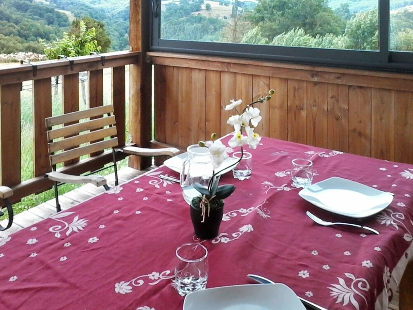 Chalet With 2 Bedrooms in Espalion, With Wonderful Mountain View and F