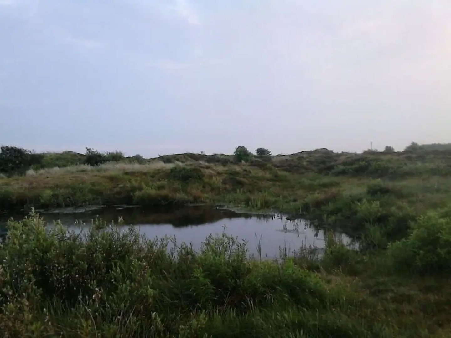 Lagoon on the Wadden See on Wangerooge