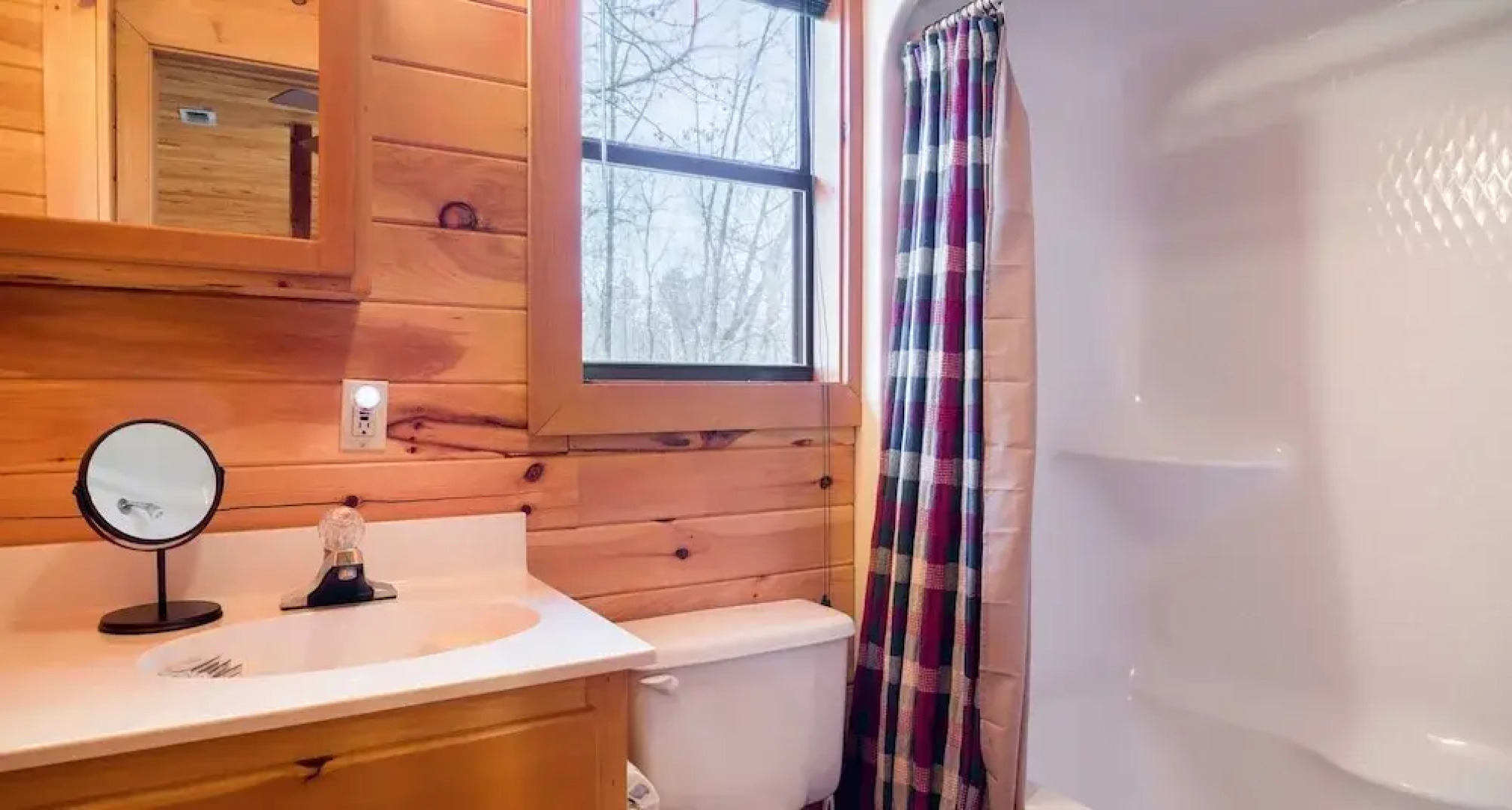 Deer Trail includes Sunken Hot Tub and Wood Fireplace by RedAwning