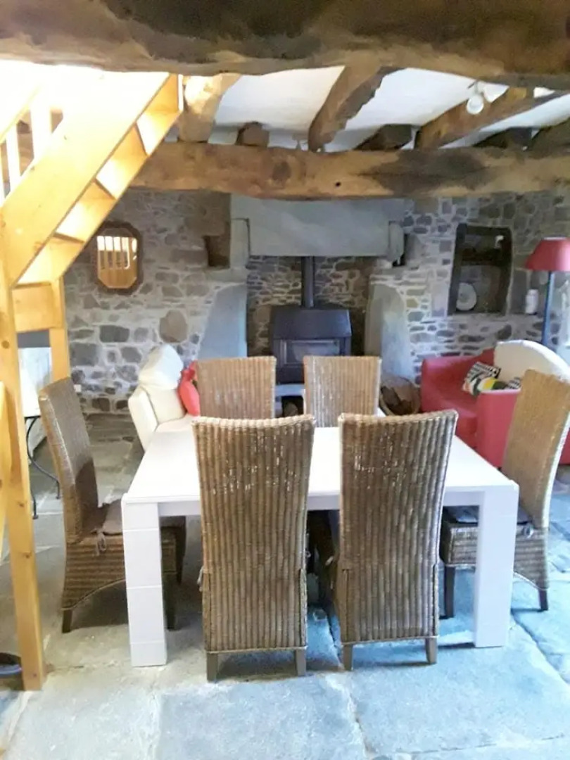 House With 2 Bedrooms in Guimaëc, With Wonderful sea View, Enclosed Ga