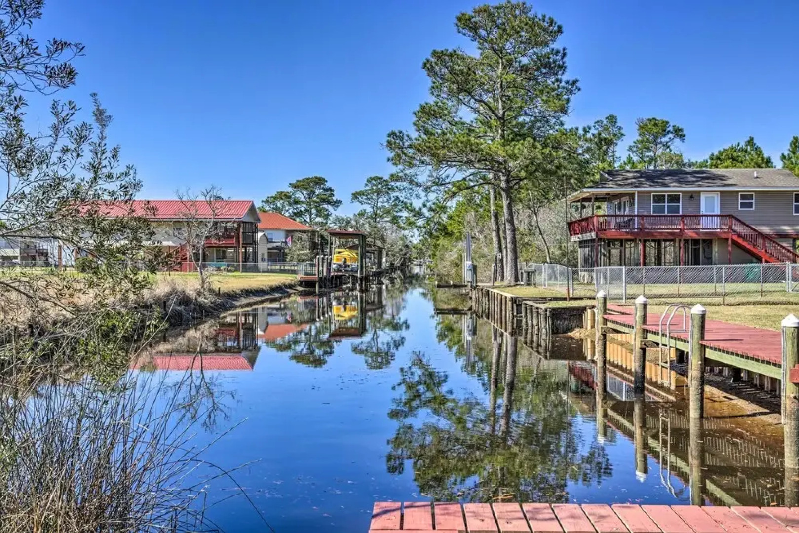 Waterfront Bay St Louis Oasis w/ Deck & Dock!