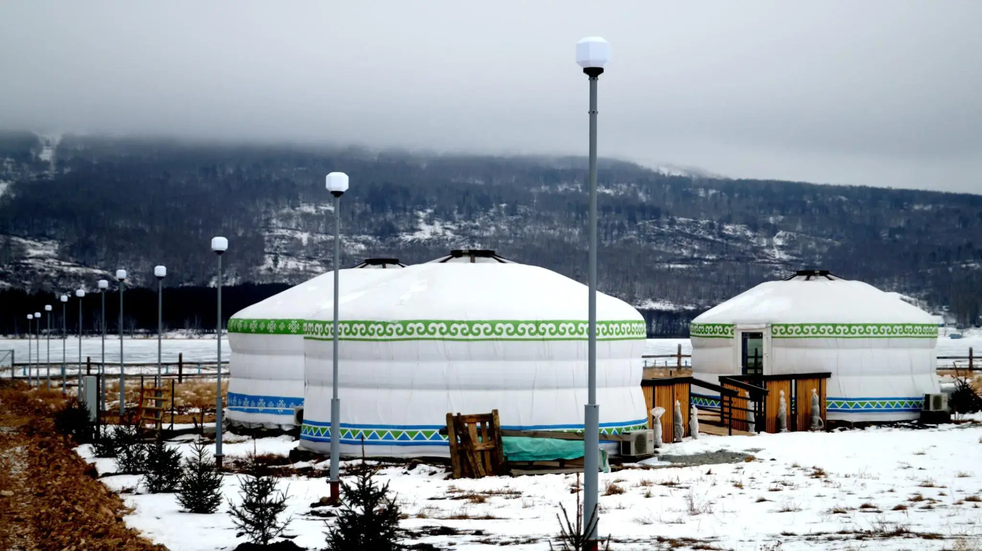 Юмарт озеро Талкас База семейного отдыха