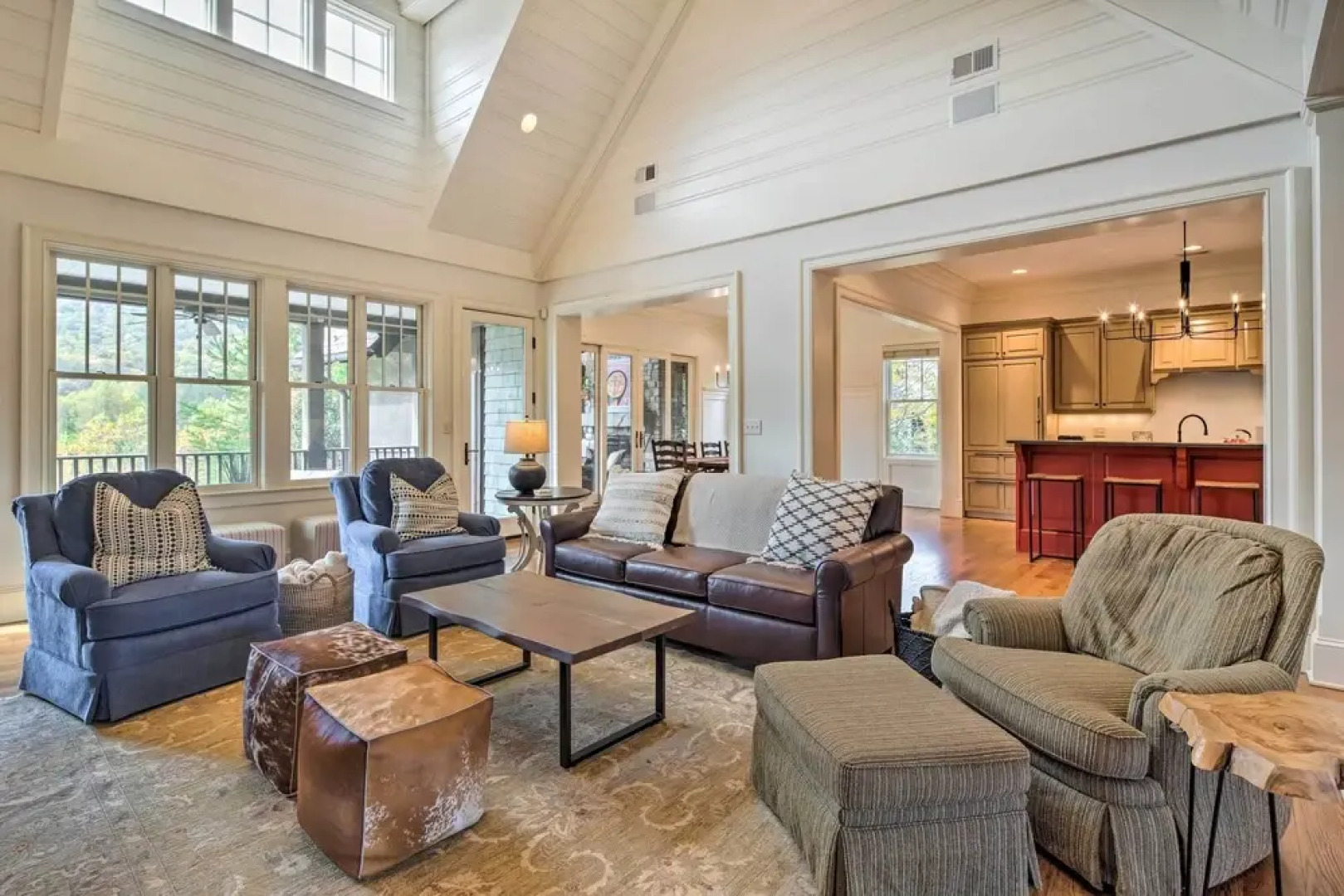 Pool & Mountain Views: Stunning Mill Spring Home!