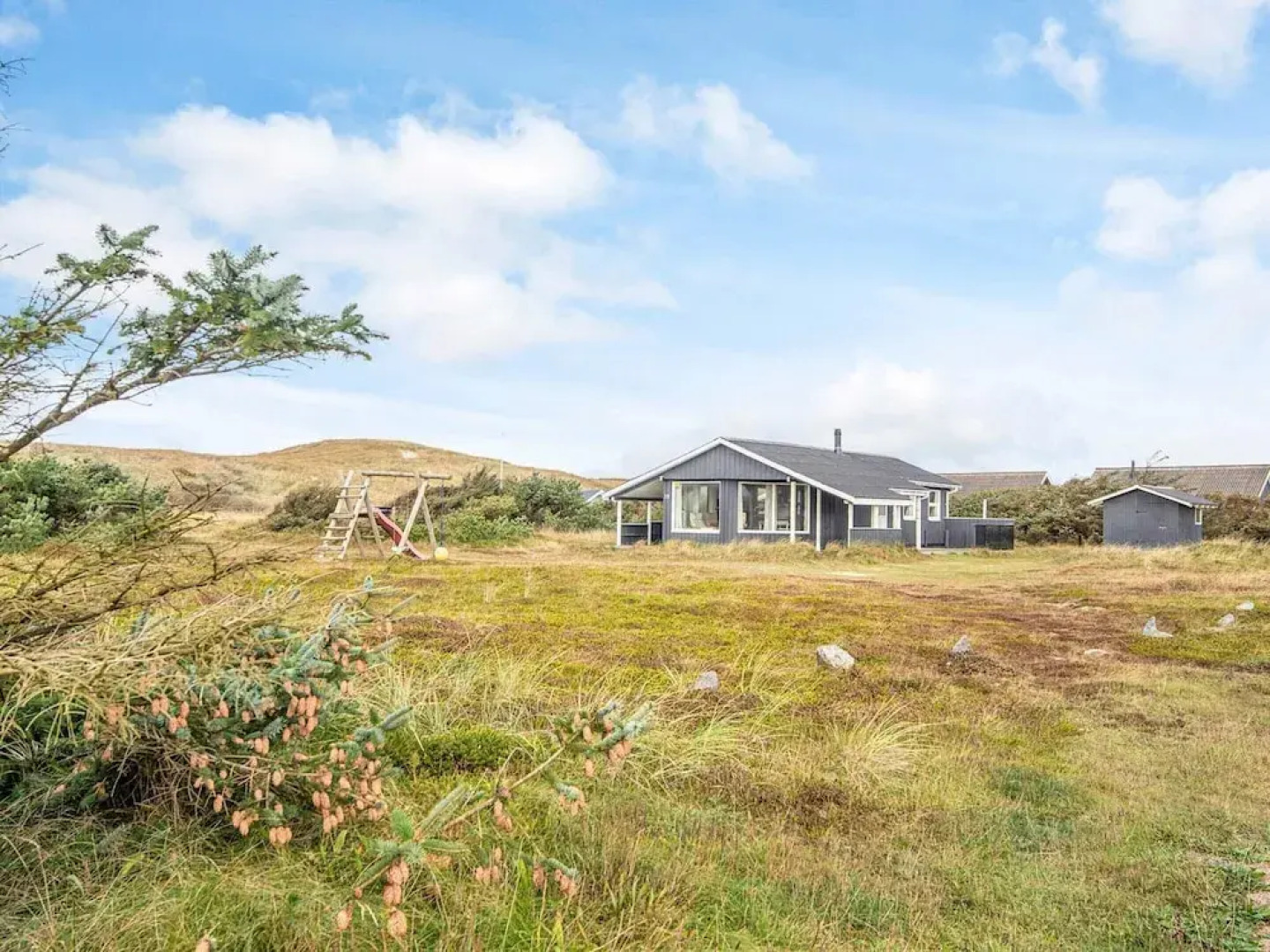 Seaside Escape With Swing