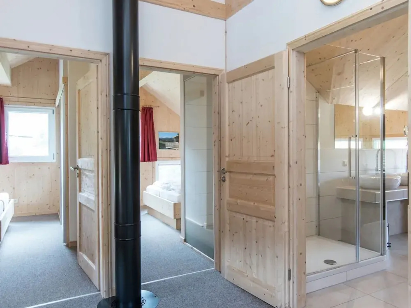 Attractive Chalet With Whirlpool