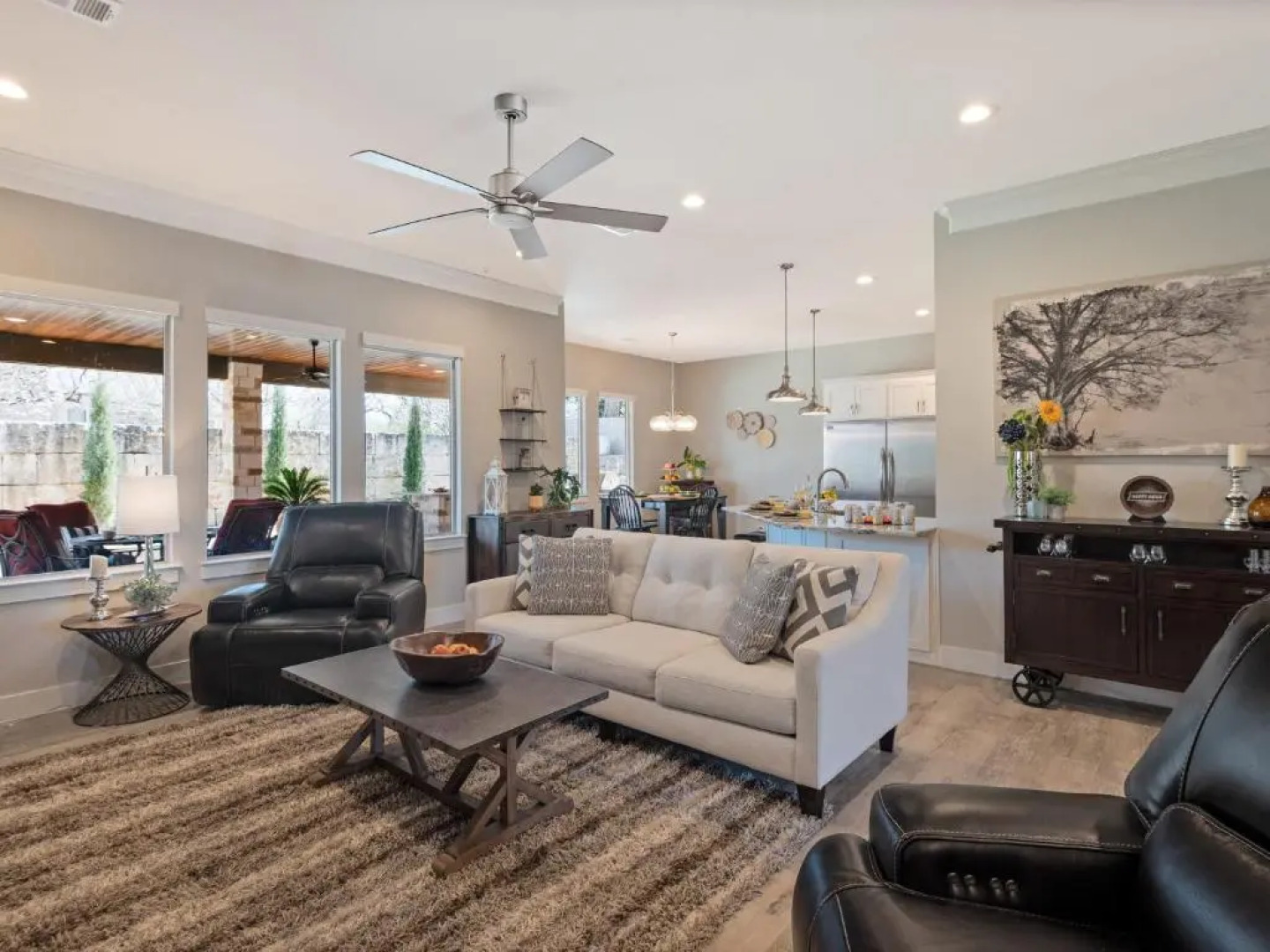 Hill Country Home with Covered Outdoor Patio and Fenced Yard