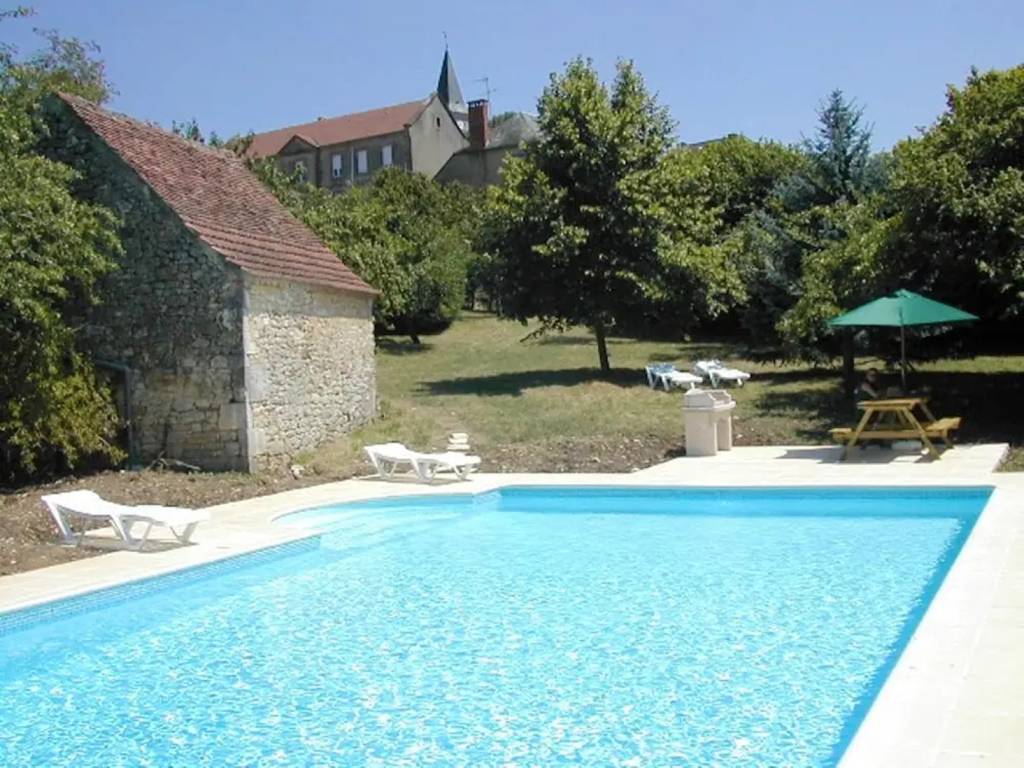 House With 2 Bedrooms in Payrac, With Pool Access, Enclosed Garden and