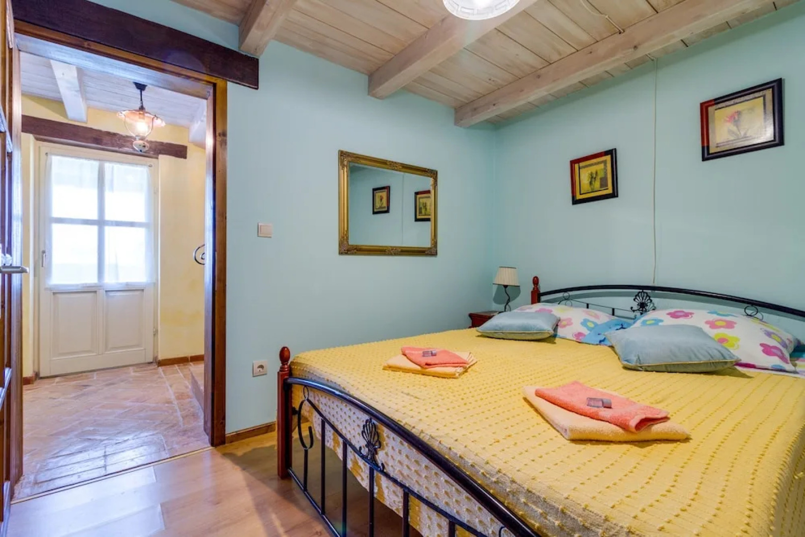 Especially charm stone house with a pool