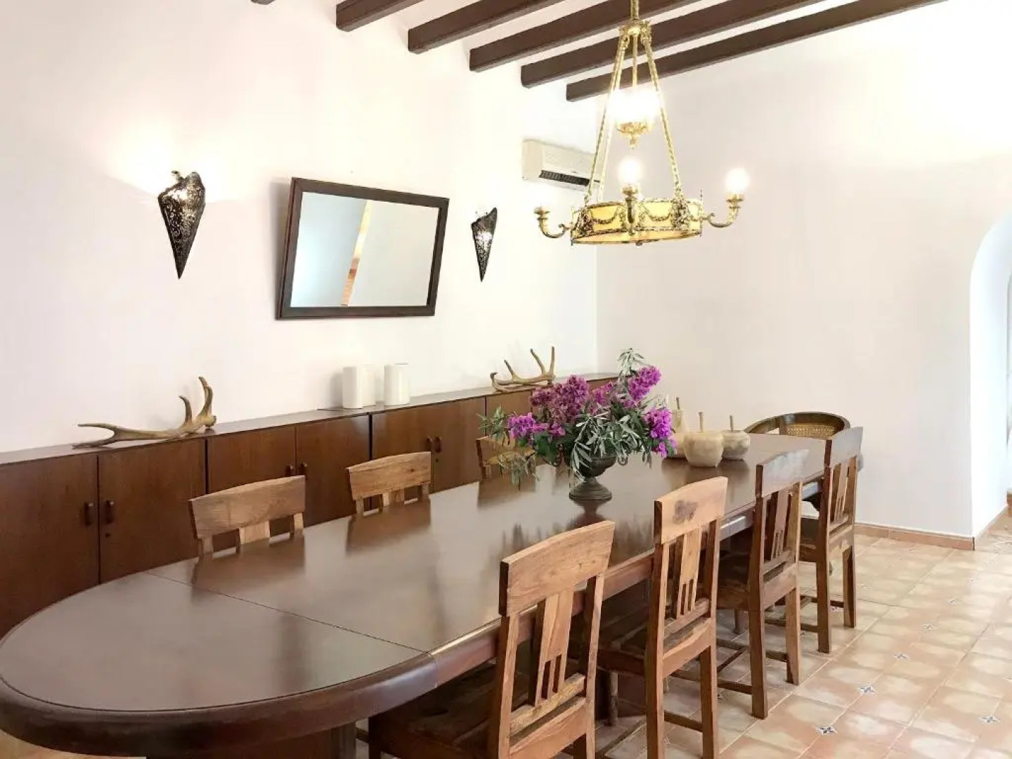 Villa with 9 bedrooms in Can Trabal with wonderful mountain view private pool enclosed garden 12 km from the beach