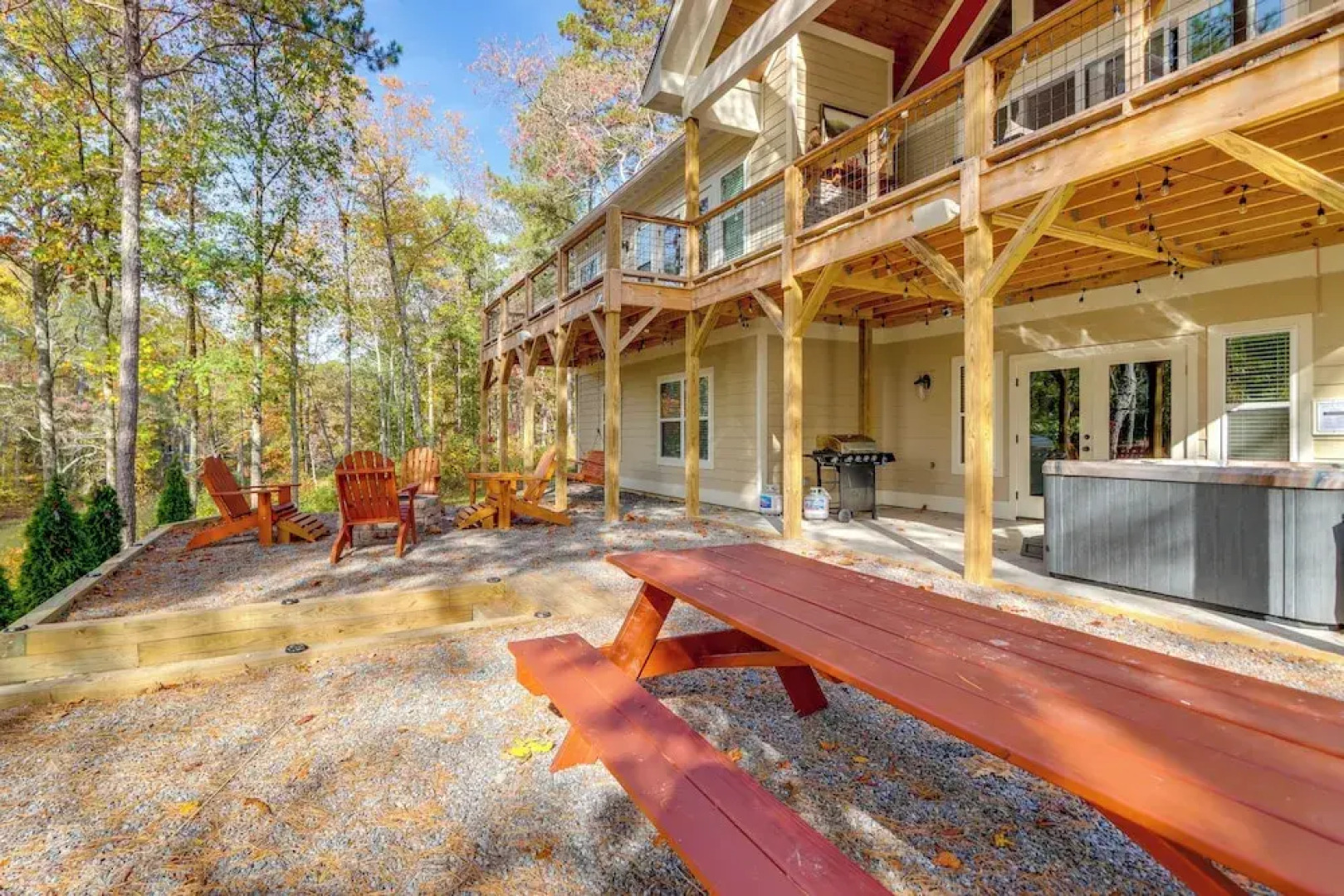 'lakeside Paradise' in Ellijay: Hot Tub, Fire Pit