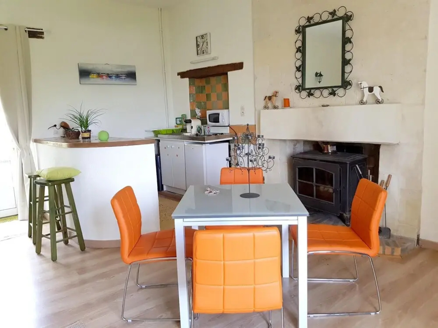 House With one Bedroom in Saint-roch, With Shared Pool, Enclosed Garden and Wifi