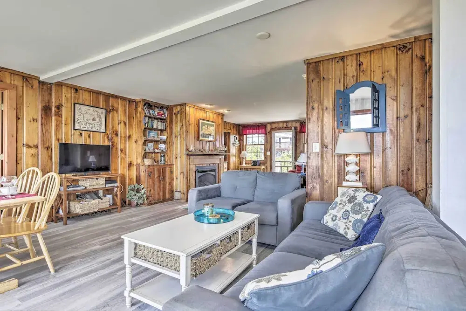 Fireplace + Sunroom! Oceanfront Cape Cod Cottage