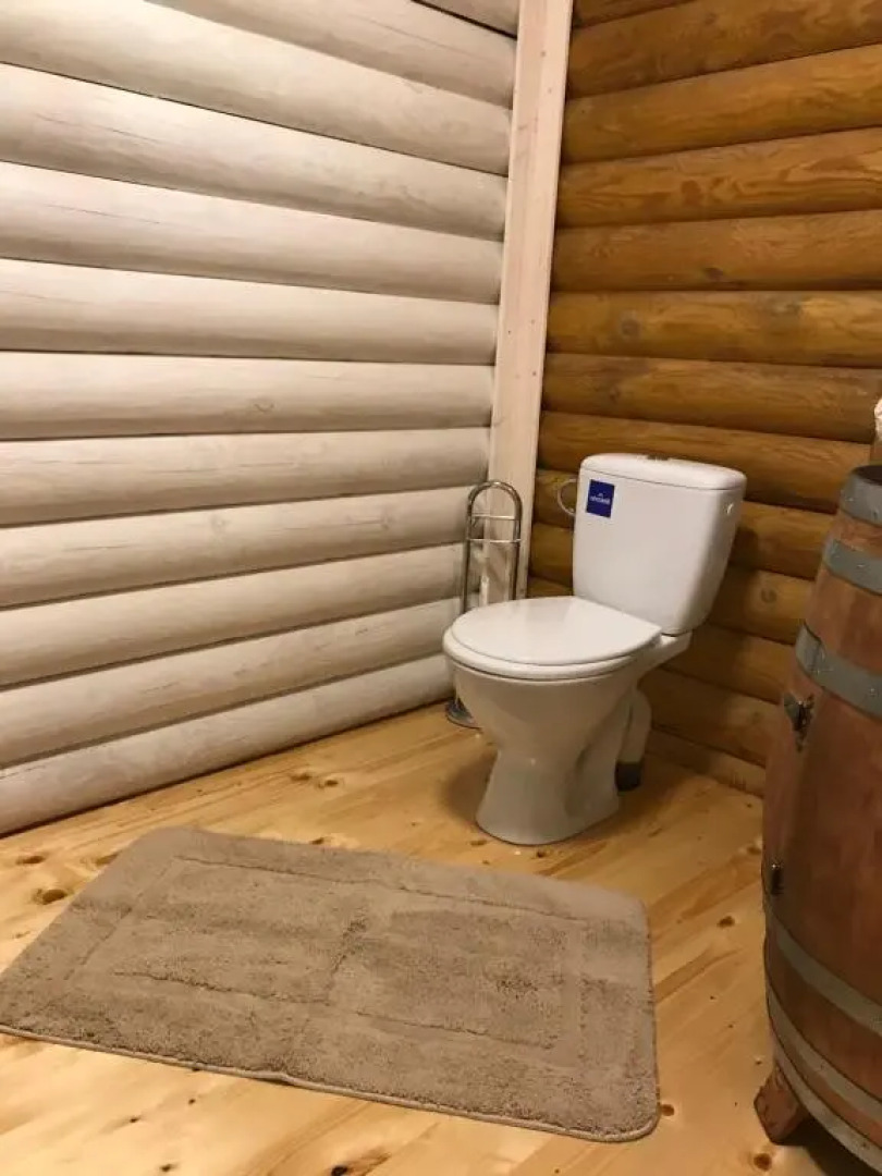 Wellness Hütte am Zwenkauer See bei Leipzig