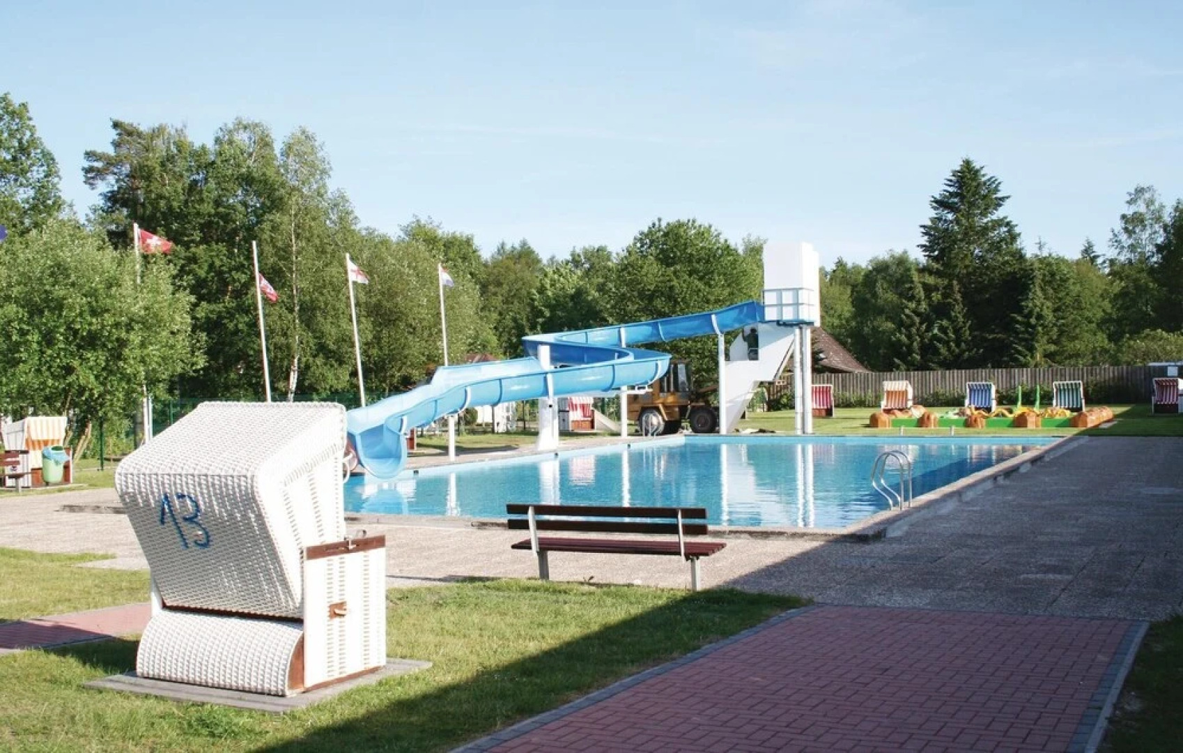 Awesome Home in Faßberg/heidesee With 2 Bedrooms, Wifi and Outdoor Swimming Pool