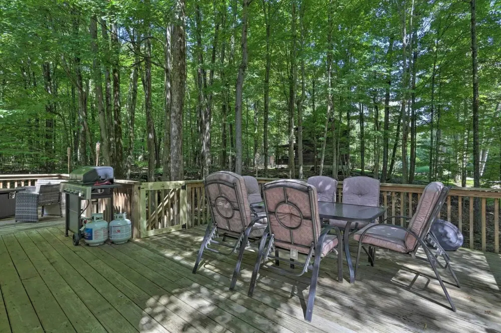 Dog-friendly Lake Ariel Resort Home w/ Deck!