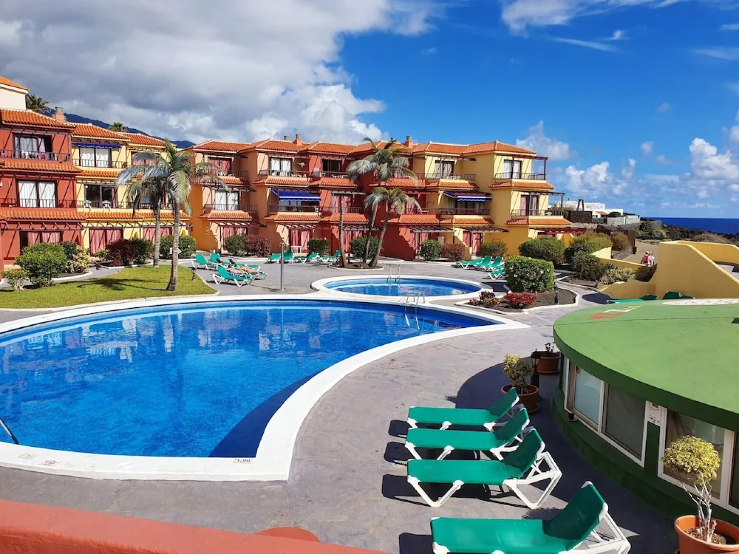 Apartment With one Bedroom in Breña Baja, With Wonderful sea View, Poo