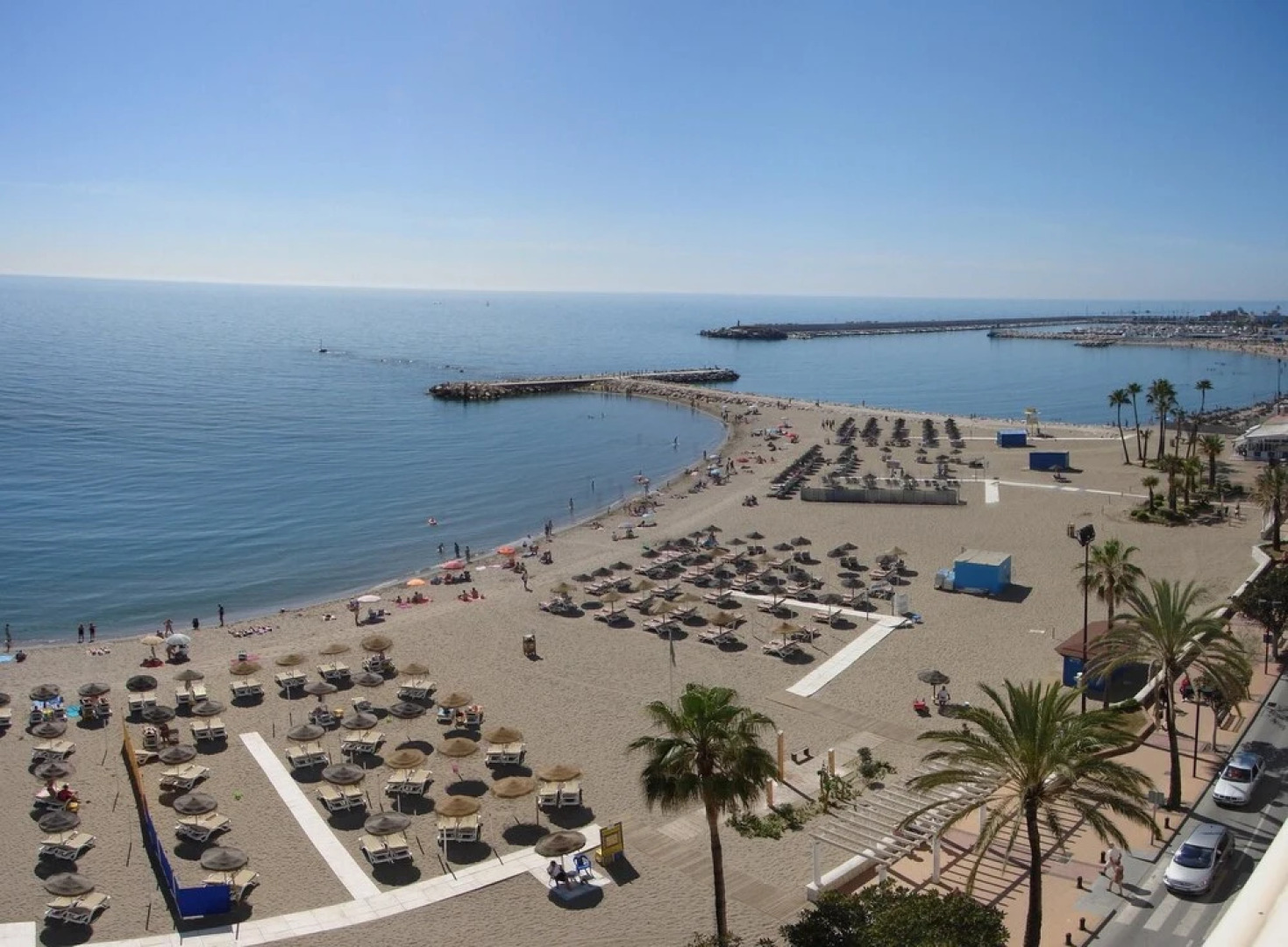 Apartment With one Bedroom in Fuengirola, With Wonderful sea View, Pool Access, Balcony - 10 m From the Beach