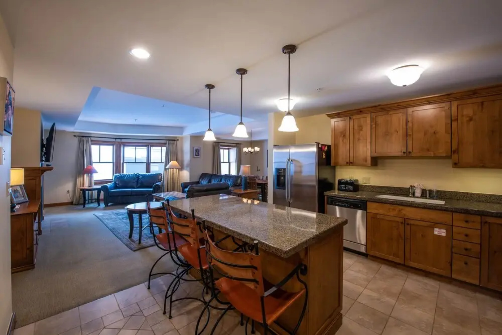 Spacious 3 Bedroom With 4 Beds And Sleeper Sofa Condo - No Cleaning Fee! by RedAwning