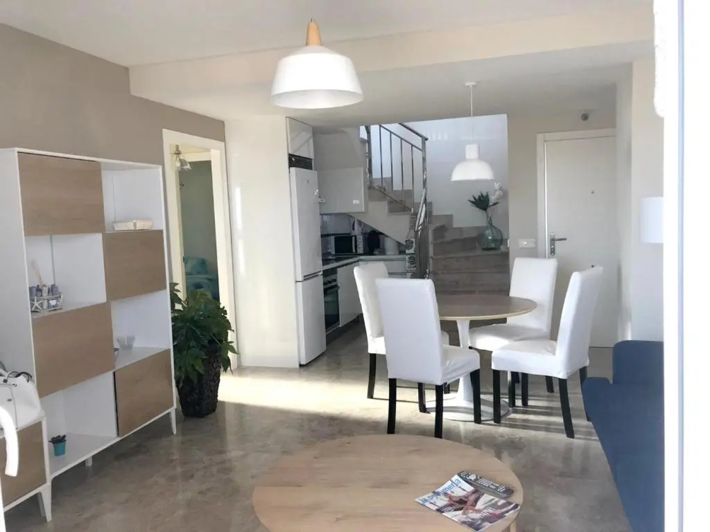 2 bedrooms appartement at El Ejido 500 m away from the beach with sea view shared pool and furnished terrace