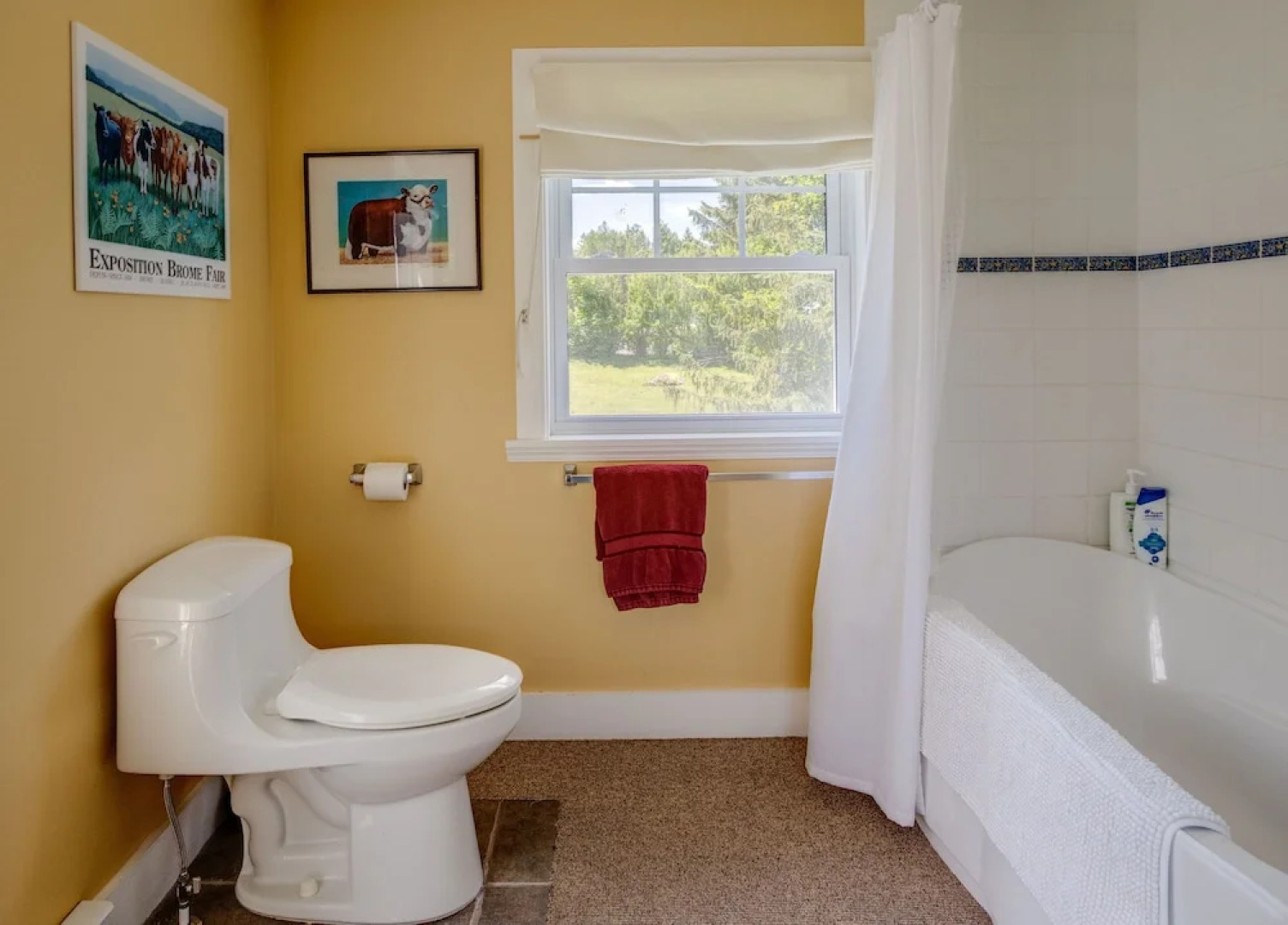 Lovely LacBrome 3 Bdrm Lakefront Cottage