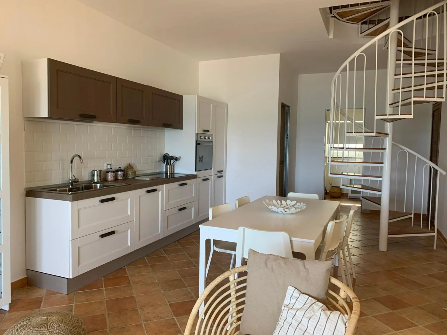 Sfondo Blu Villa sul mare