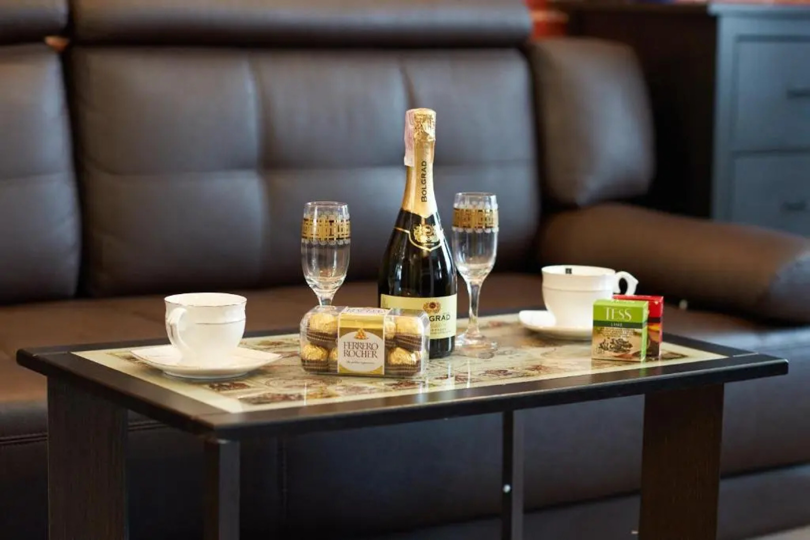 Apartment on Pobeda 4 with sauna