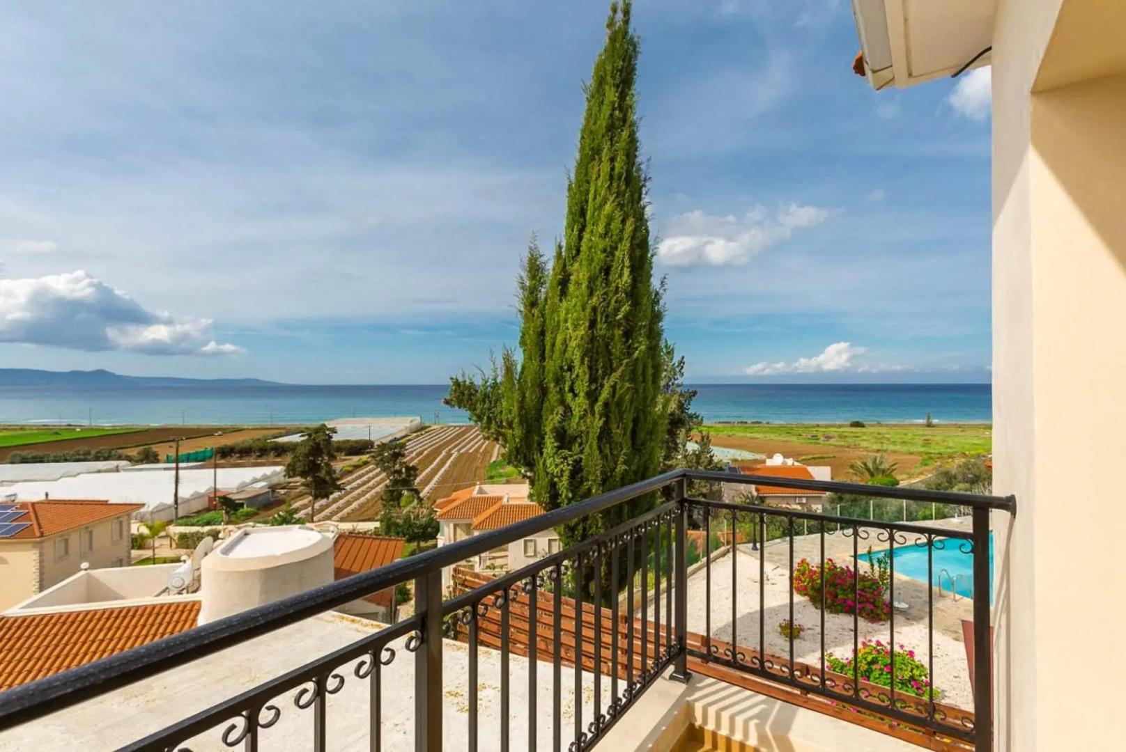 Villa Argaka Sunset Large Private Pool Walk to Beach Sea Views A C Wifi Eco-friendly - 2760