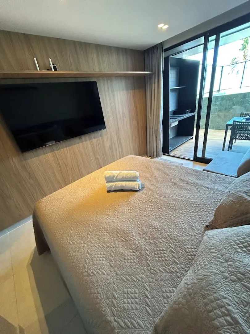 Melhores Flats - Piscina privativa