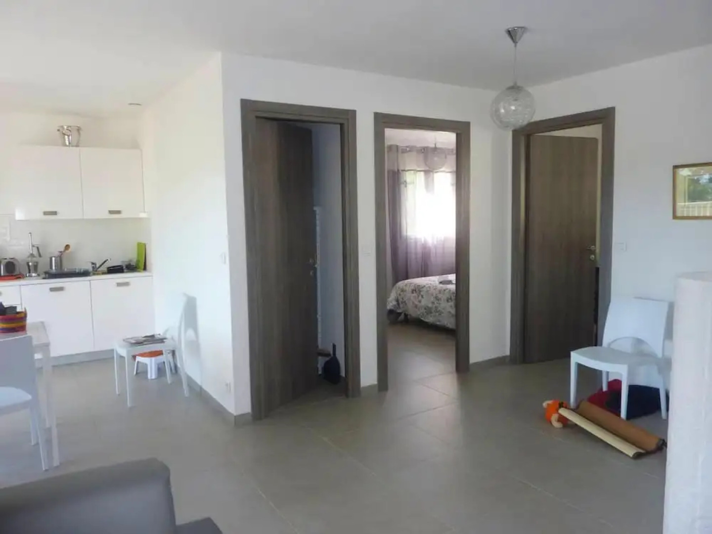 Apartment With One Bedroom In Santa Lucia Di Moriani With Wonderful Sea View Terrace And Wifi