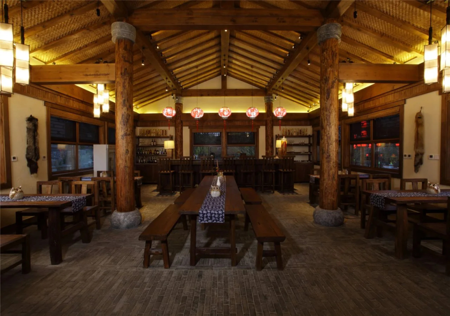 Changbaishan Luneng Resort Timberwood Lodge