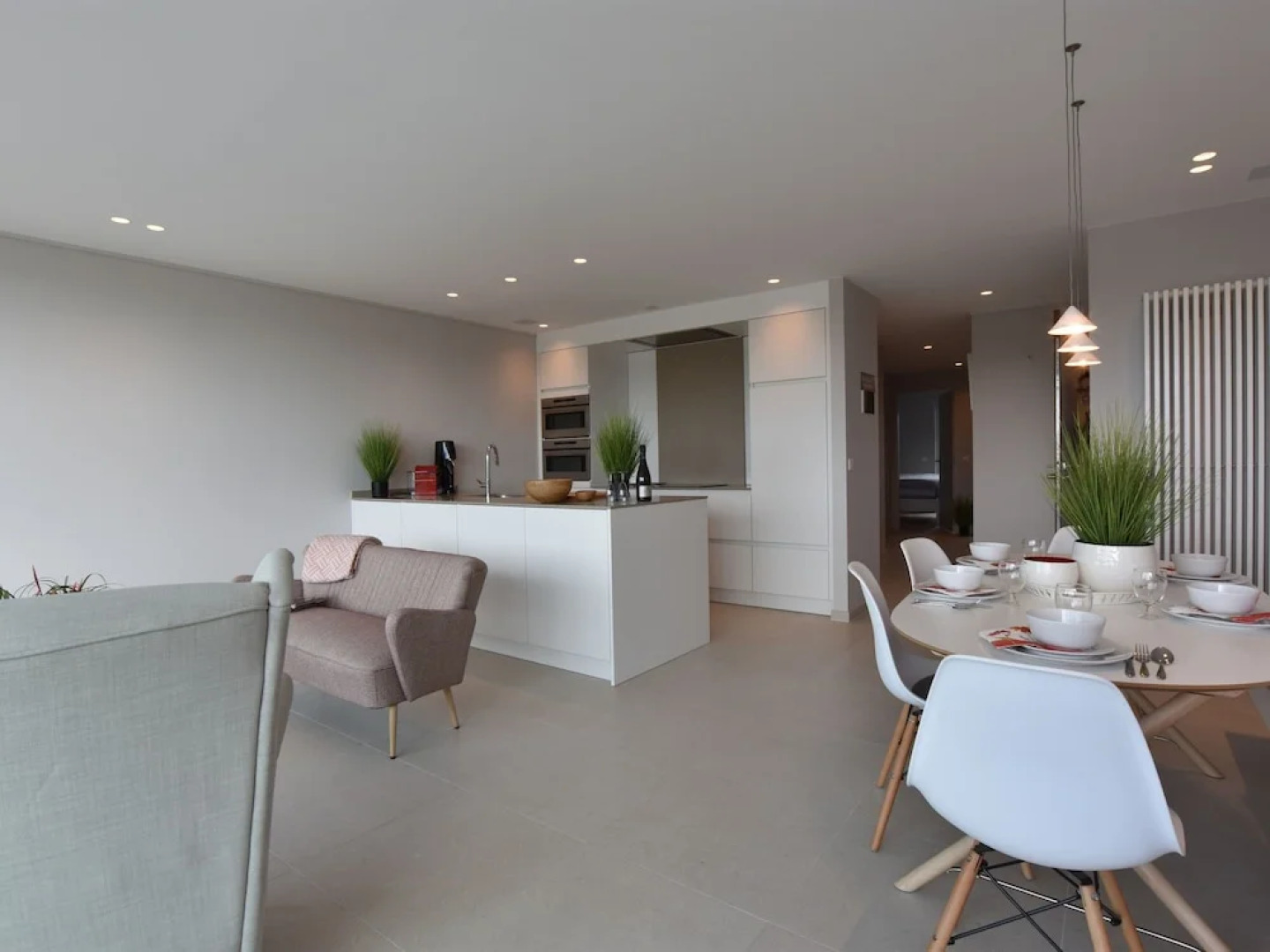 Modern Apartment in Bredene With Balcony